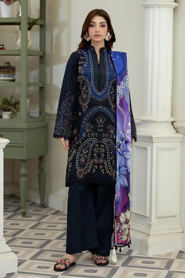 3 Piece Unstitched Lawn