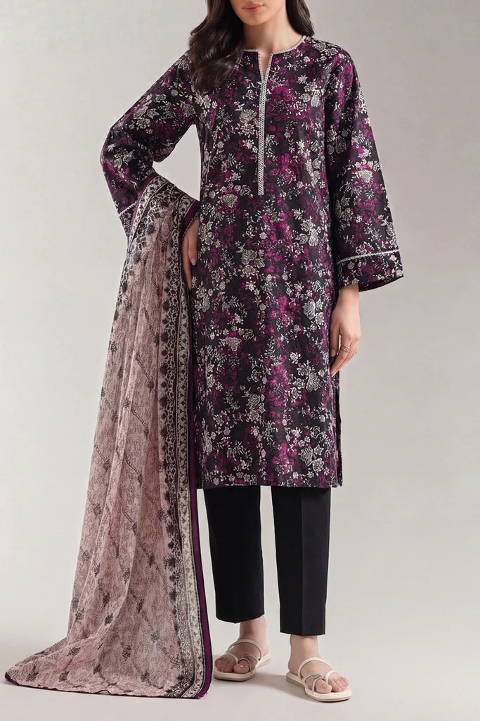 3 Piece Printed Lawn Suit