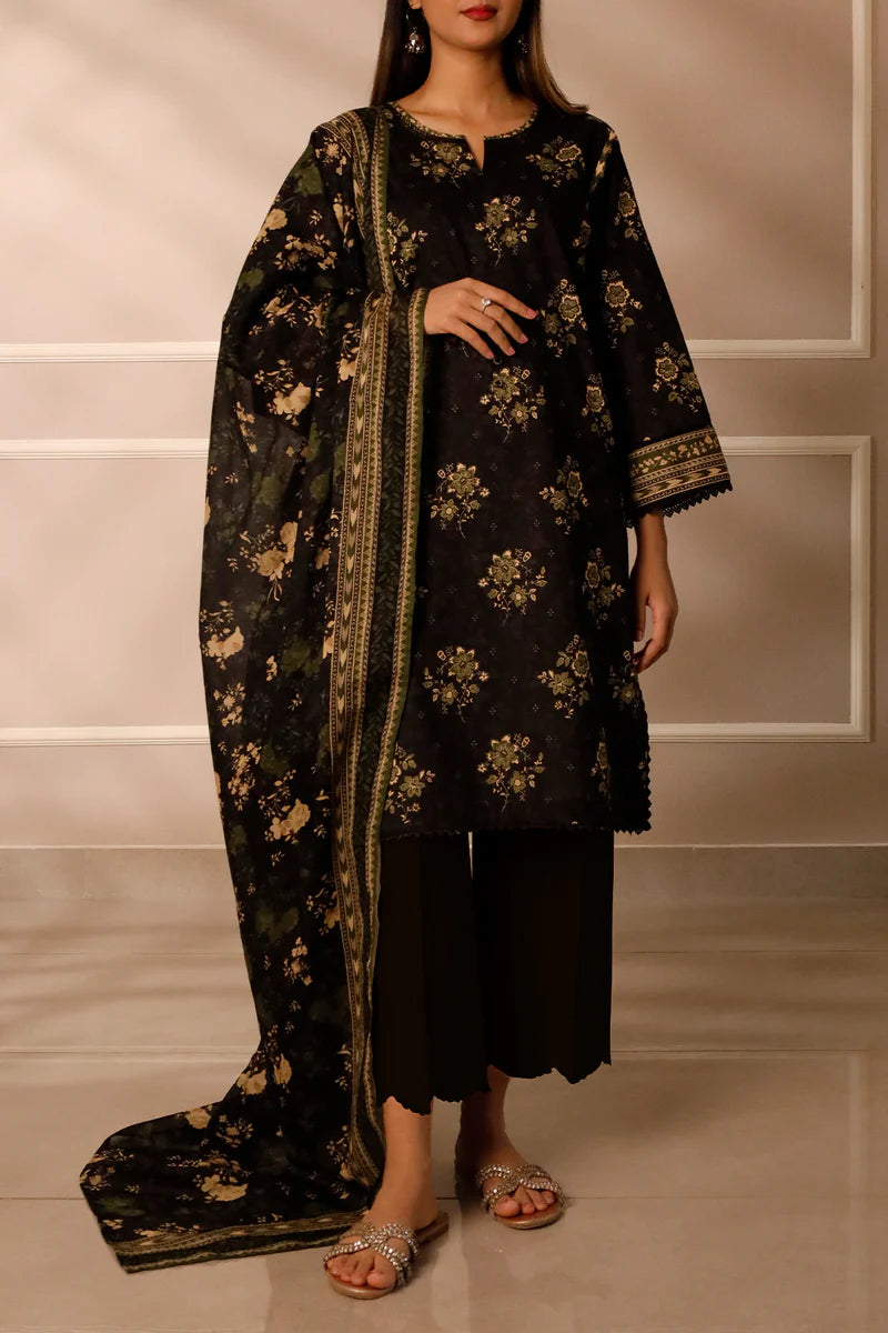 3 Piece Printed Lawn Suit