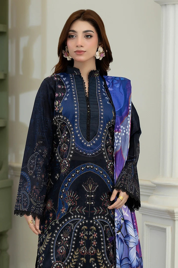 3 Piece Unstitched Lawn