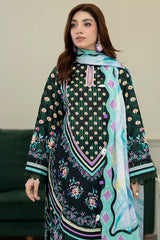 3 Piece Unstitched Lawn