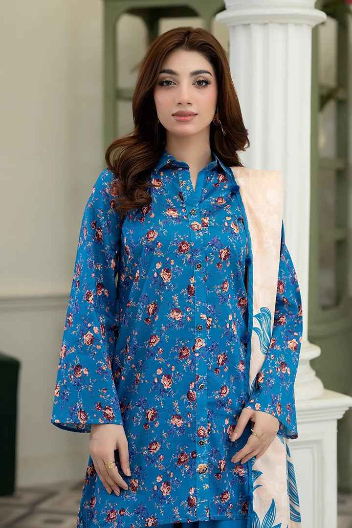 3 Piece Unstitched Lawn