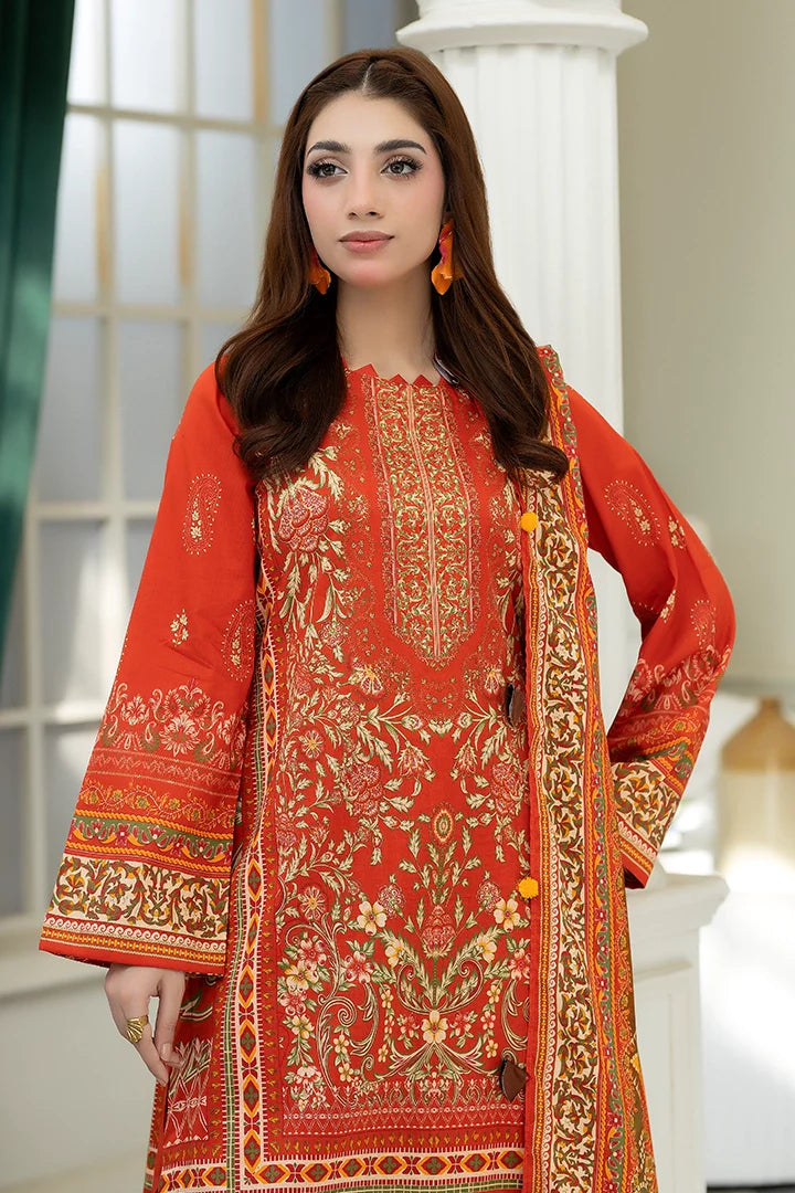 3 Piece Unstitched Lawn