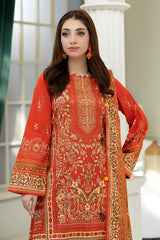 3 Piece Unstitched Lawn