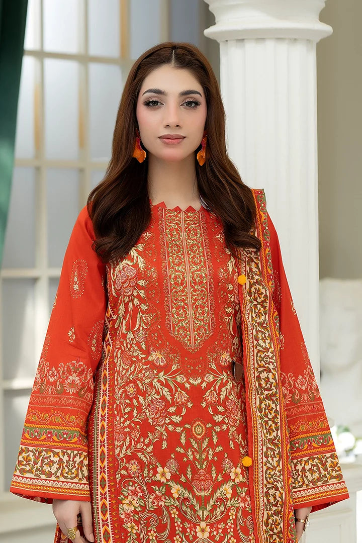 3 Piece Unstitched Lawn