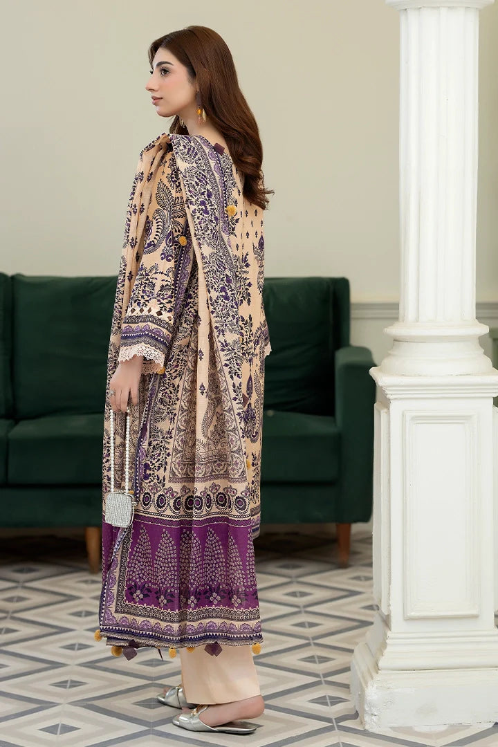3 Piece Unstitched Lawn
