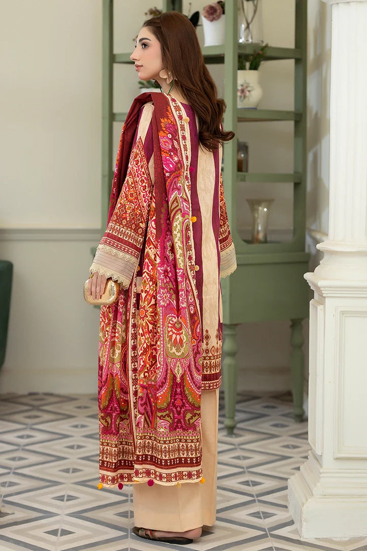 3 Piece Unstitched Lawn