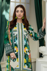 3 Piece Unstitched Lawn