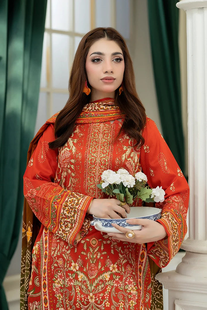 3 Piece Unstitched Lawn