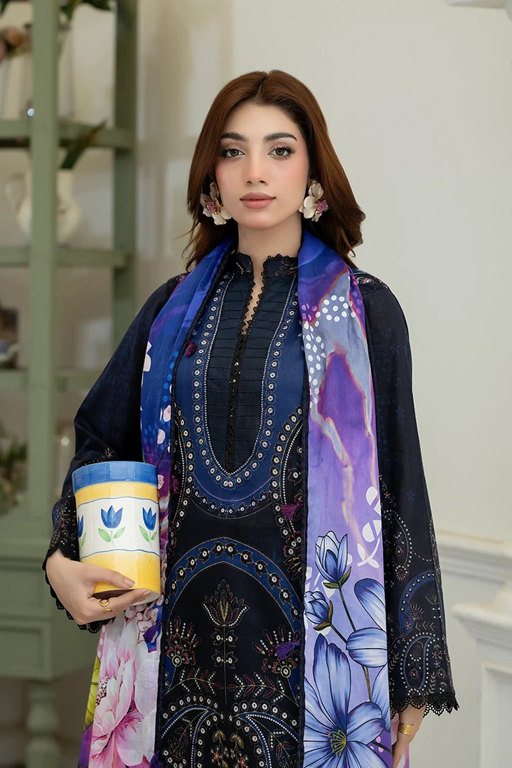 3 Piece Unstitched Lawn