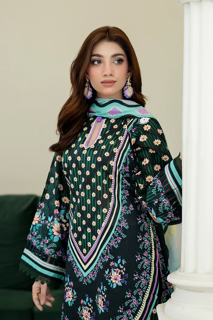 3 Piece Unstitched Lawn