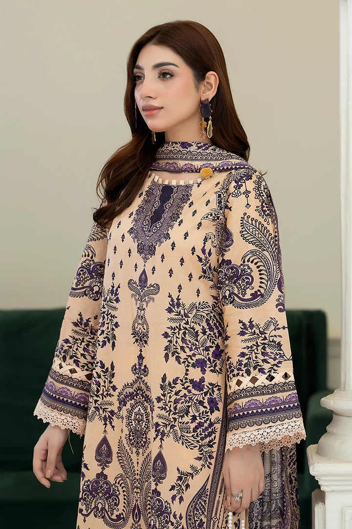 3 Piece Unstitched Lawn