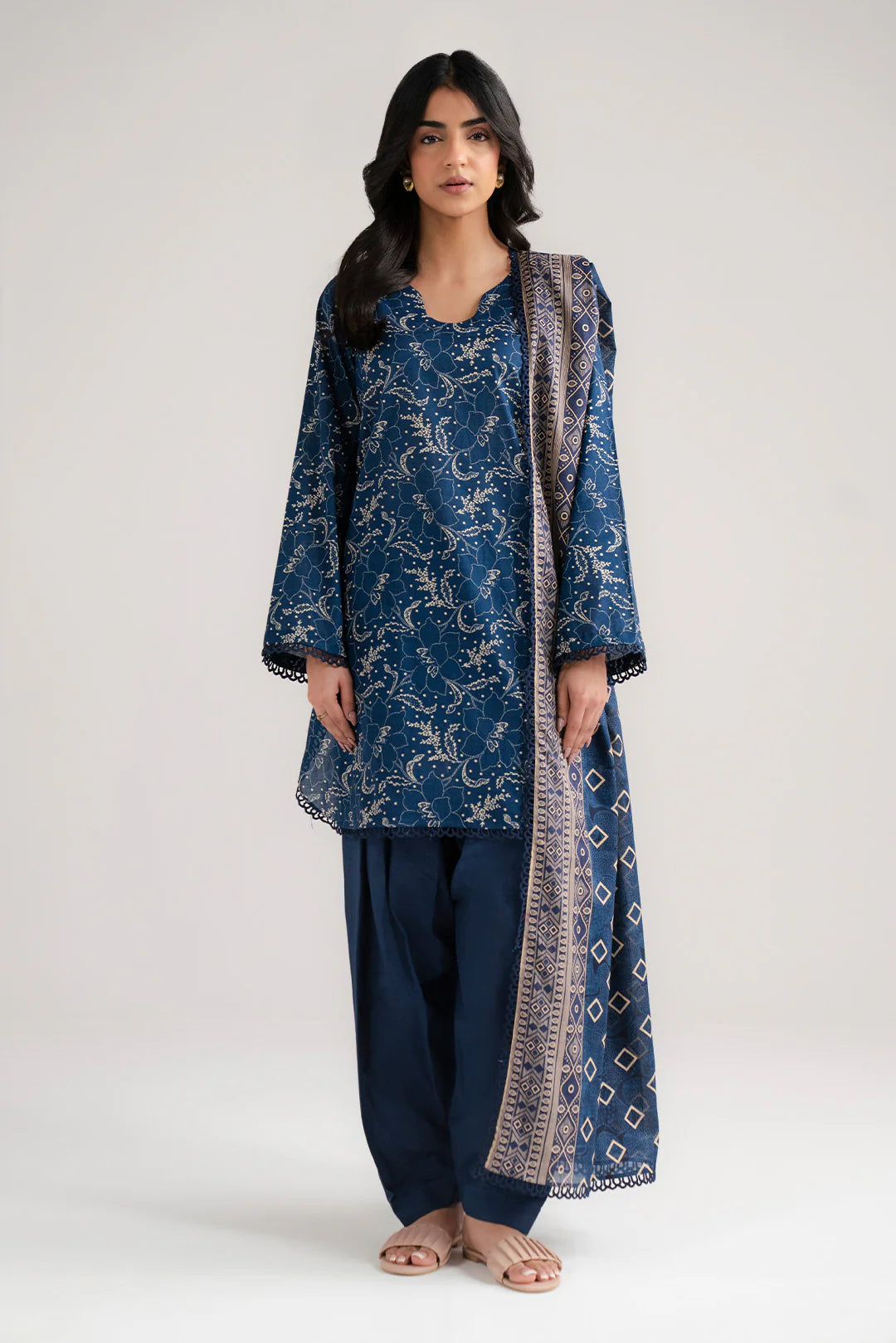3 Piece Printed Lawn Suit (Copy)
