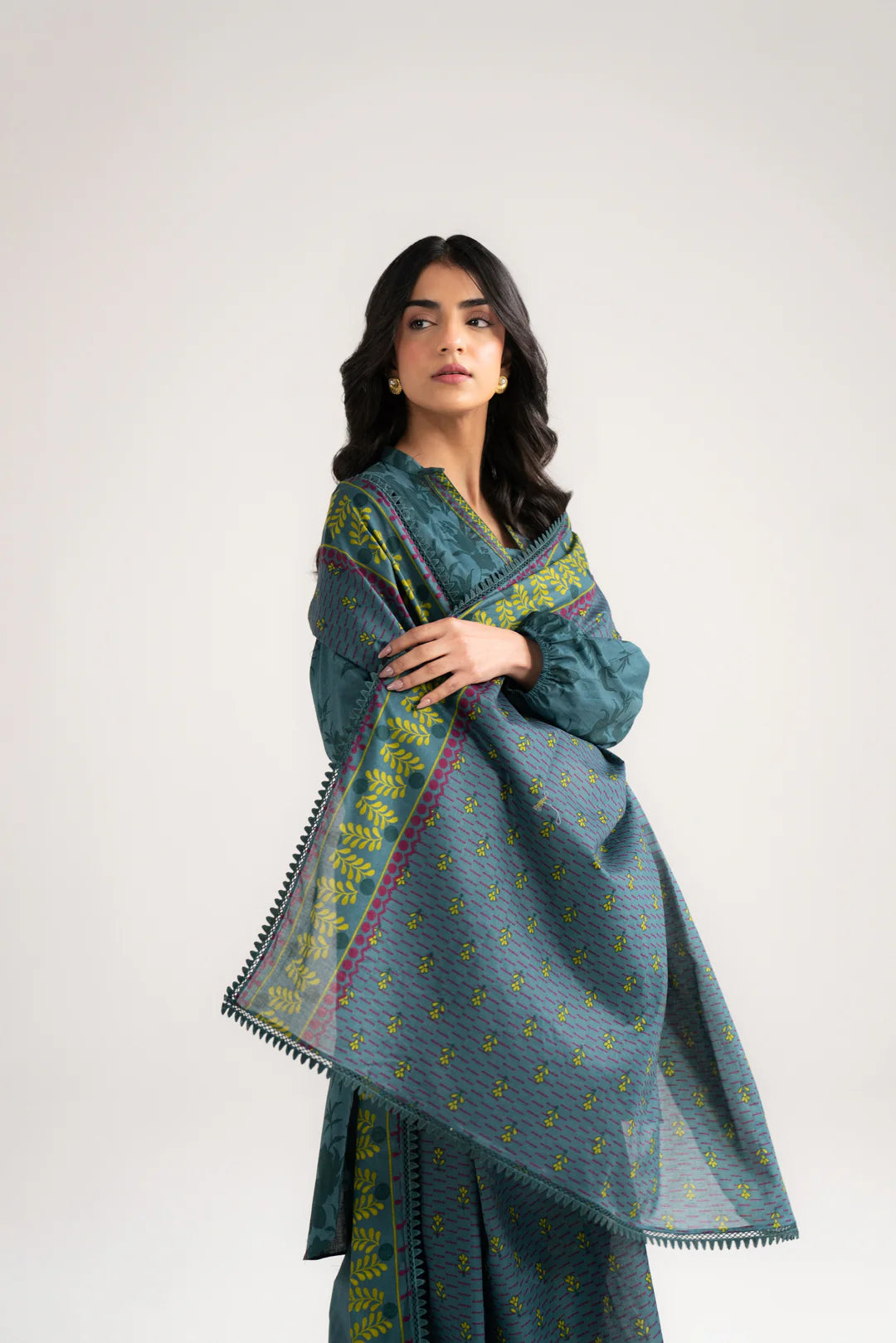 3 Piece Printed Lawn Suit