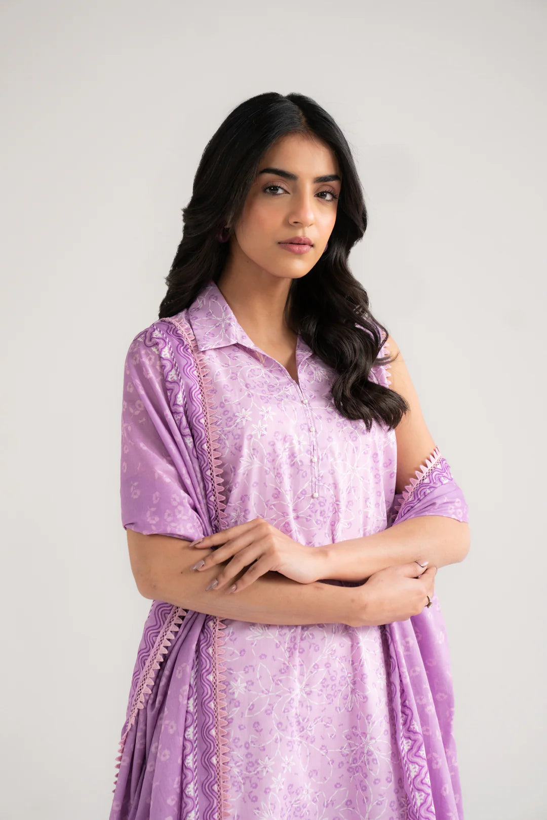 3 Piece Printed Lawn Suit