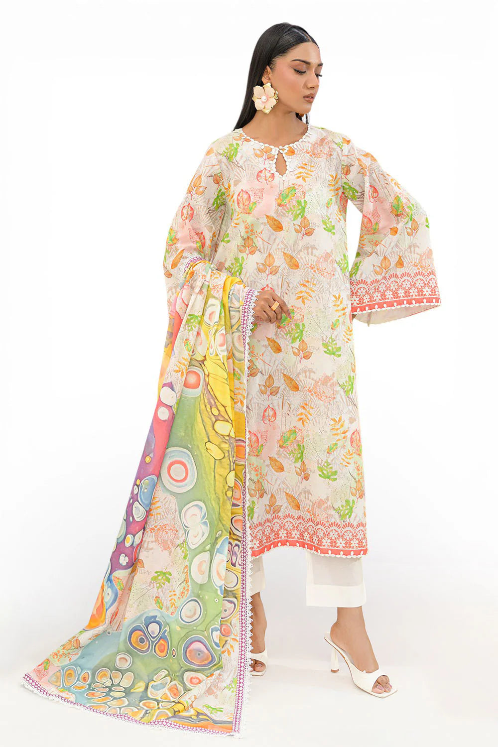 3 Piece Printed Lawn Suit