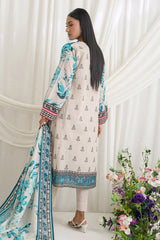 3 Piece Printed Lawn Suit