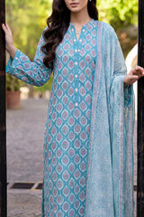 3 Piece Printed Lawn Suit