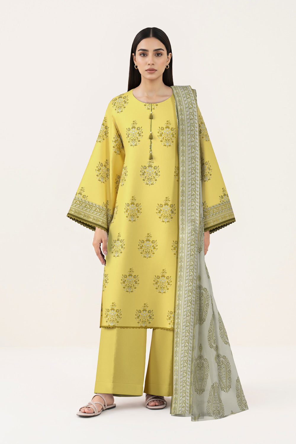 3 Piece Printed Lawn Suit
