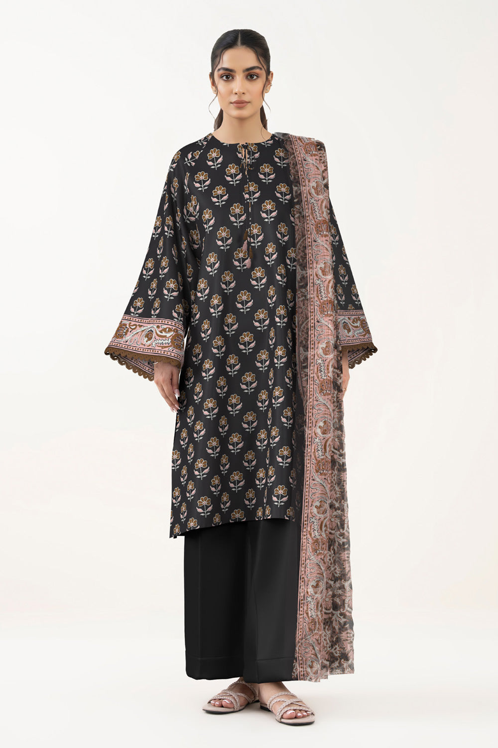 3 Piece Printed Lawn Suit