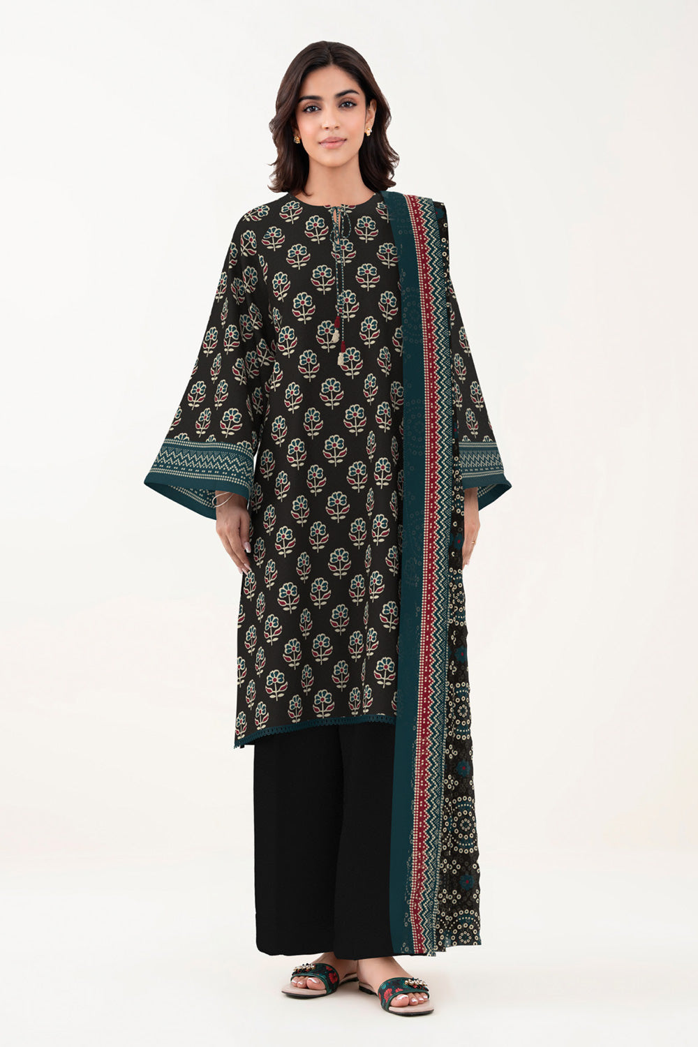 3 Piece Printed Lawn Suit