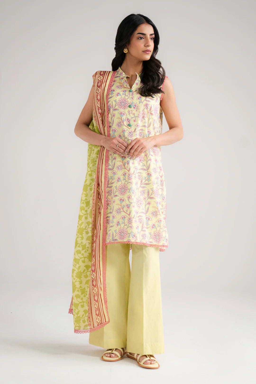3 Piece Printed Lawn Suit