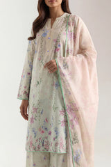 3 Piece Printed Lawn Suit