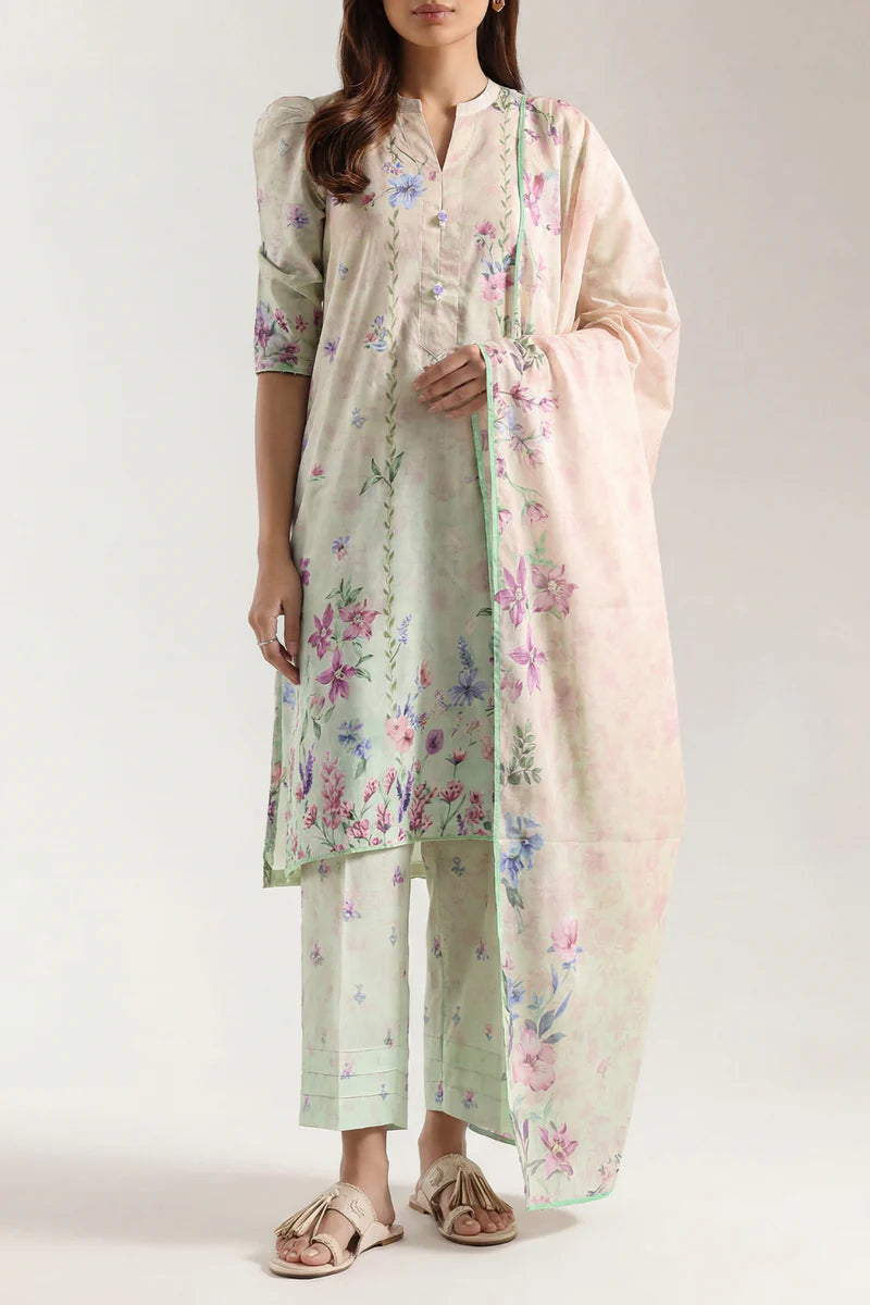 3 Piece Printed Lawn Suit