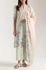 3 Piece Printed Lawn Suit