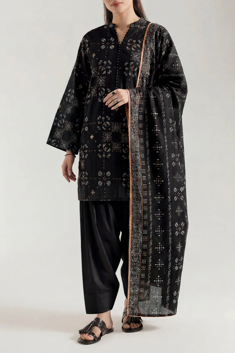 3 Piece Printed Lawn Suit