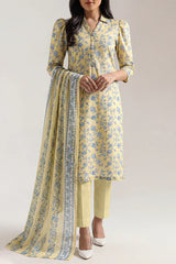 3 Piece Printed Lawn Suit