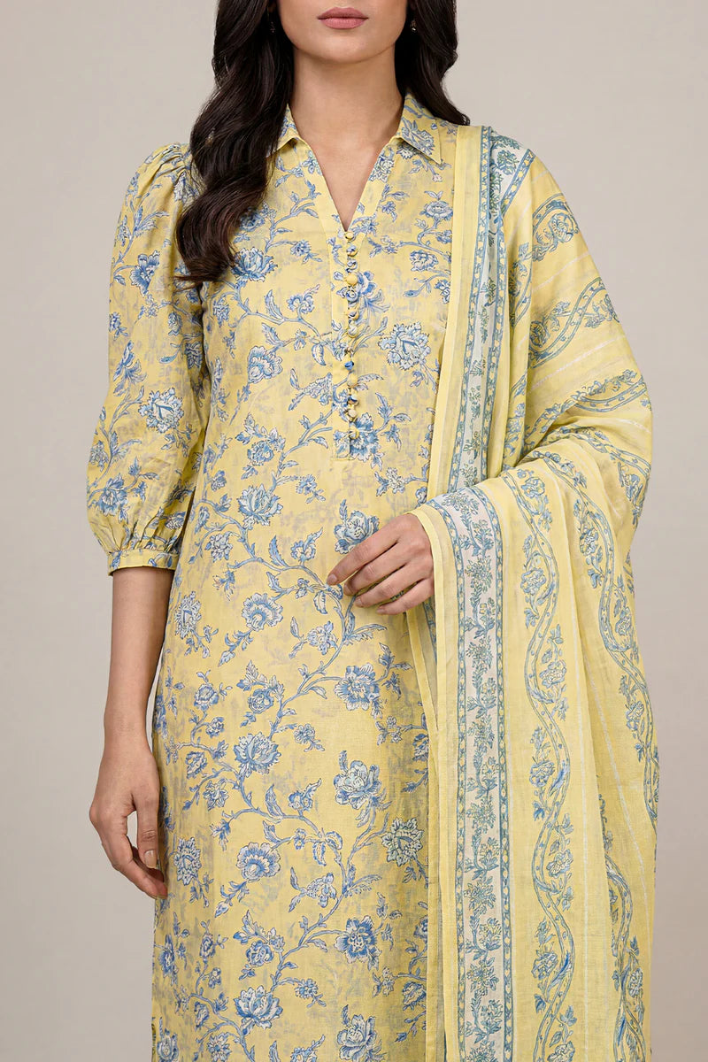 3 Piece Printed Lawn Suit