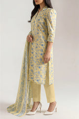 3 Piece Printed Lawn Suit