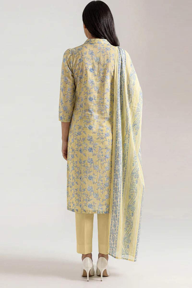 3 Piece Printed Lawn Suit